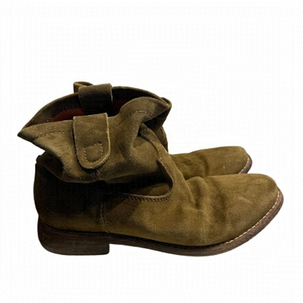 Isabel Marant pour H&M Kids Suede Olive Boots size 35
